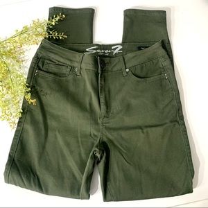 Seven 7 Green Skinny Pants